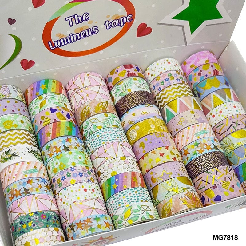 MG Traders Washi Tape Washi Tape Mg7818 60Pc