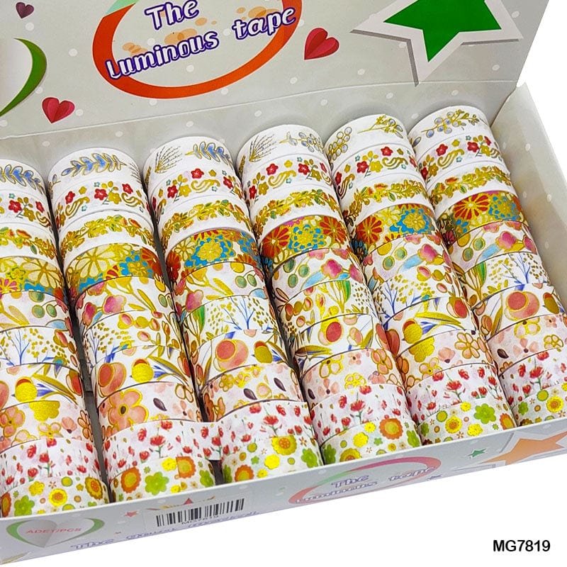 MG Traders Washi Tape Washi Tape Mg7819 60Pc