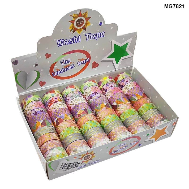 MG Traders Washi Tape Washi Tape Mg7821 60Pc