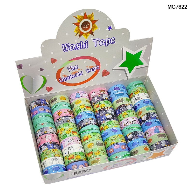 MG Traders Washi Tape Washi Tape Mg7822 60Pc