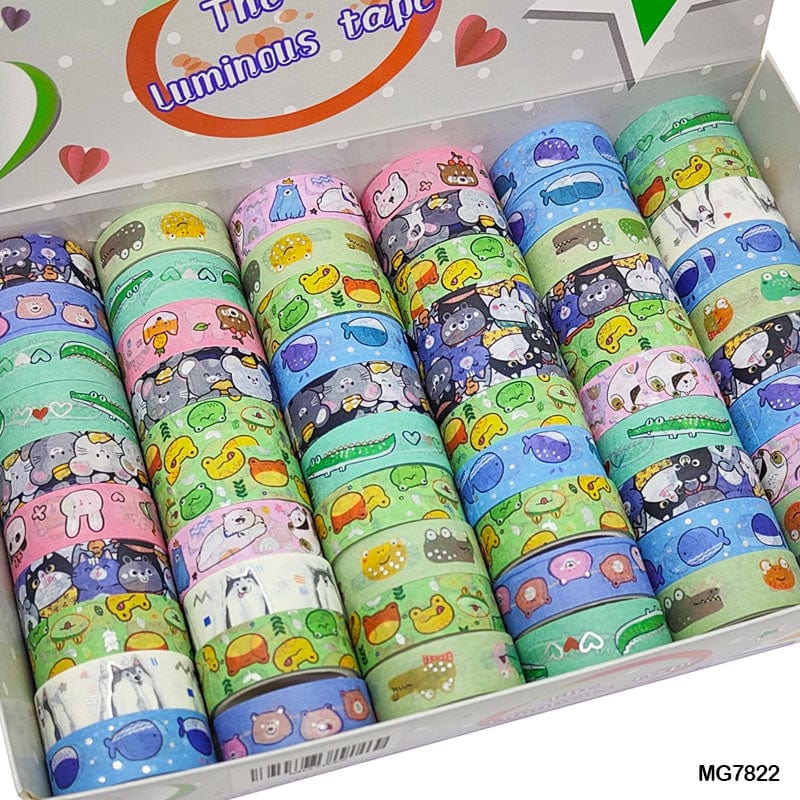 MG Traders Washi Tape Washi Tape Mg7822 60Pc