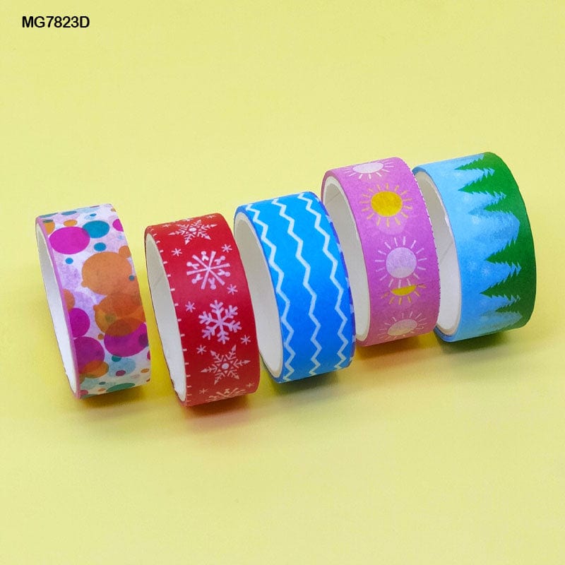 MG Traders Washi Tape Washi Tape Mg7823D 60Pc