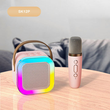 Sk12P Wireless Speaker With Mic Pink