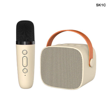Sk1C Wireless Speaker With Mic Cream
