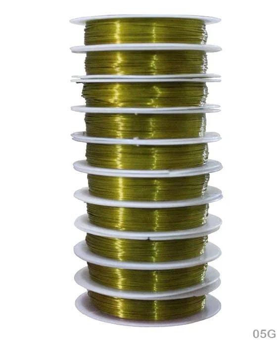 MG Traders Wire Wire 0.5 Gold (10 Roll) (05G)