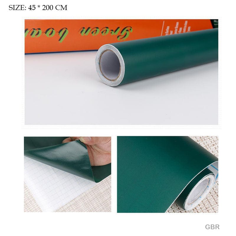 MG Traders All Kinds Boards (white,notice,black,slate) Green Board (Gbr) Roll (45*200Cm)