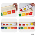 MG Traders Wooden & Plastic Box Wt Wooden Sorting Box (Wwsb)