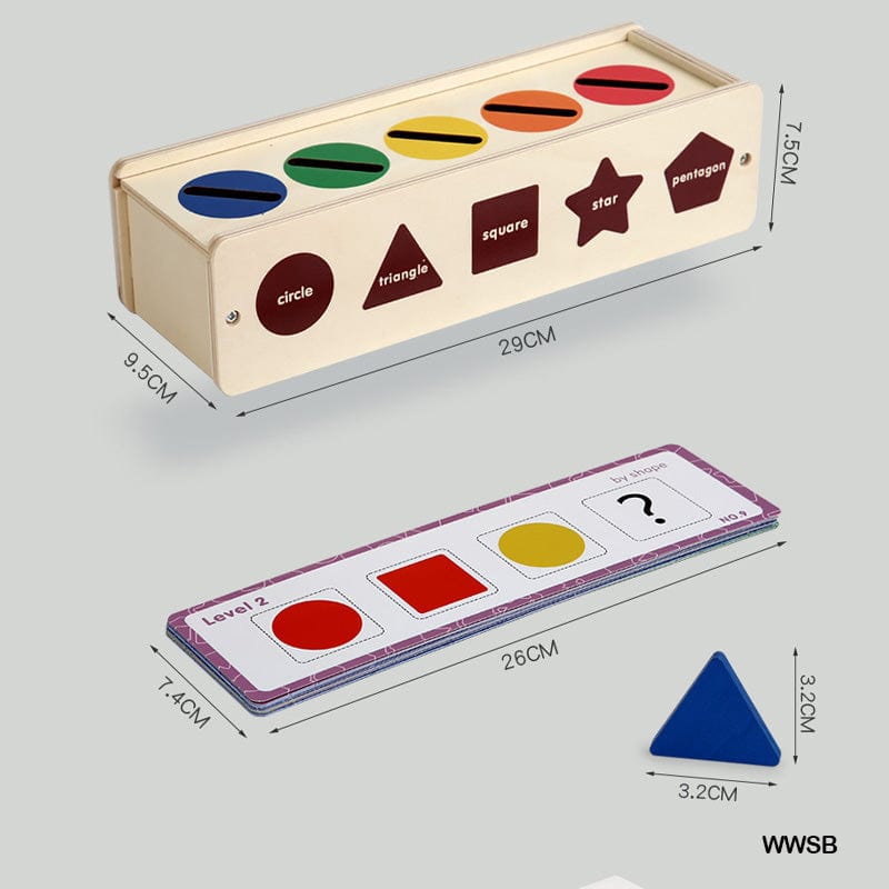 MG Traders Wooden & Plastic Box Wt Wooden Sorting Box (Wwsb)