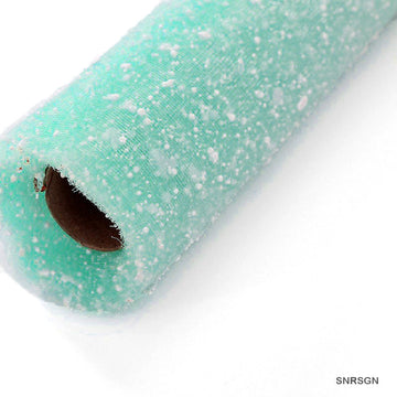 MG Traders Wrapping Paper& Material Snow Roll 40 Cm X 4 Yard (Snrsgn) Sea Green