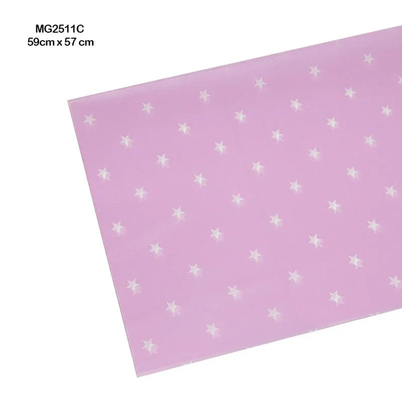 MG Traders Wrapping Paper& Material Wrapping Paper Plastic (20 Sheet) Mg2511C
