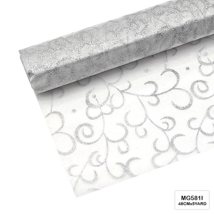 Glittery Designed Net Roll       Code  Mg581I
