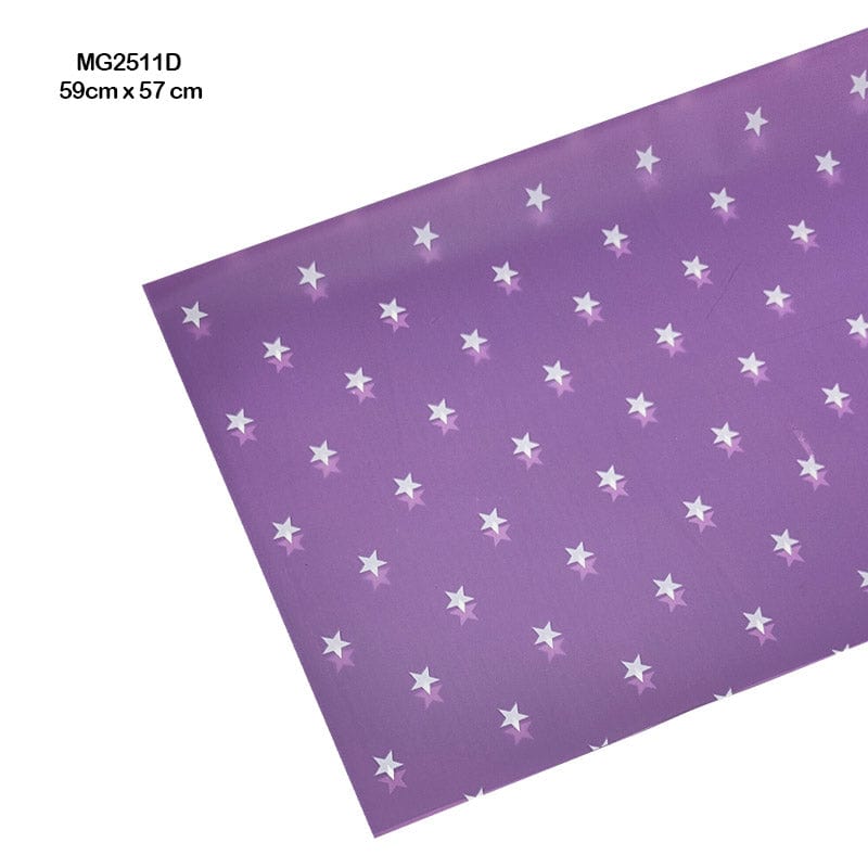 MG Traders Wrapping Papers Wrapping Paper Plastic (20 Sheet) Mg2511D