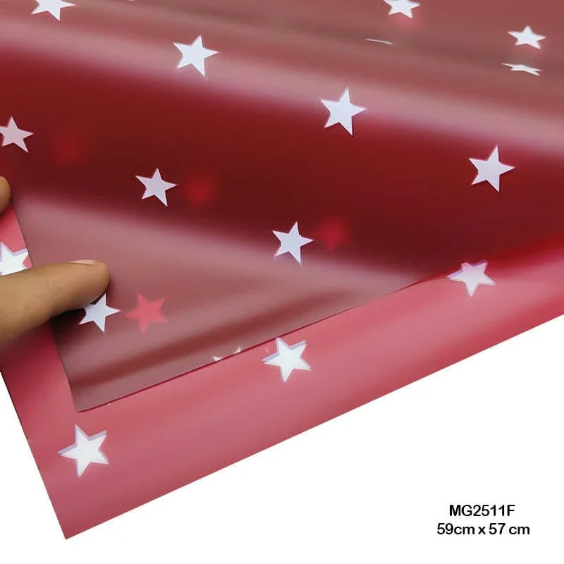 MG Traders Wrapping Papers Wrapping Paper Plastic (20 Sheet) Mg2511F