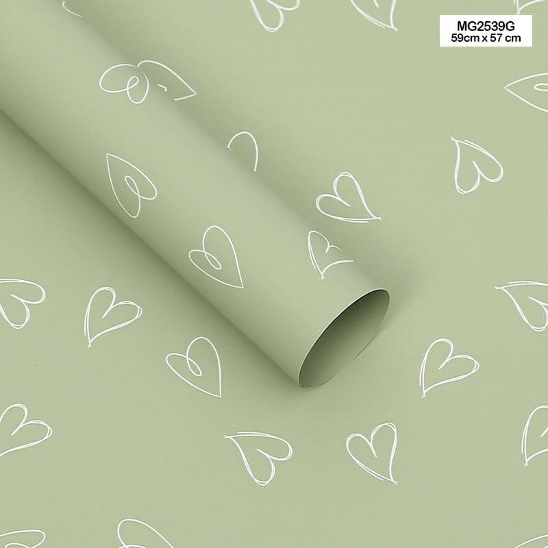 MG Traders Wrapping Papers Wrapping Paper Plastic (20 Sheet) Mg2539G