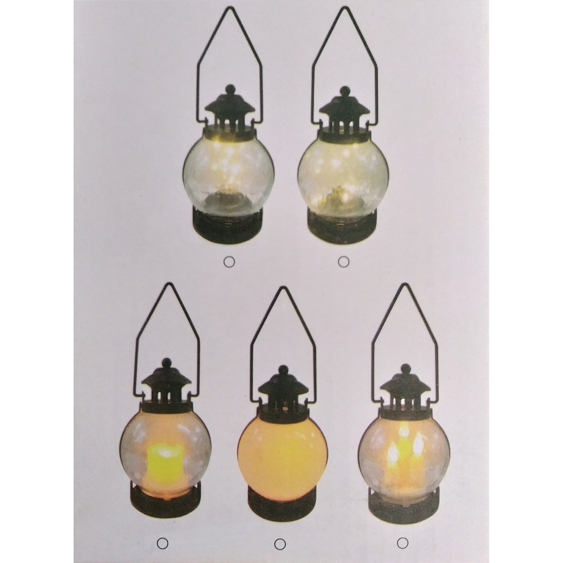 Mumbai market Lamps Candle Lantern Lamp for Diwali & christmas | Pack of 1 lamp with free batteries | Pack of 1 Candle | Assorted design