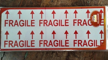 Fragile label contain 10 unit 2 Pcs