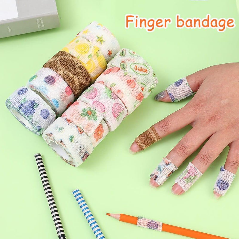 Mumbai market Scrapbooking & Designed Papers Cute-Printed  Colorful Finger Bandage- Multipurpose