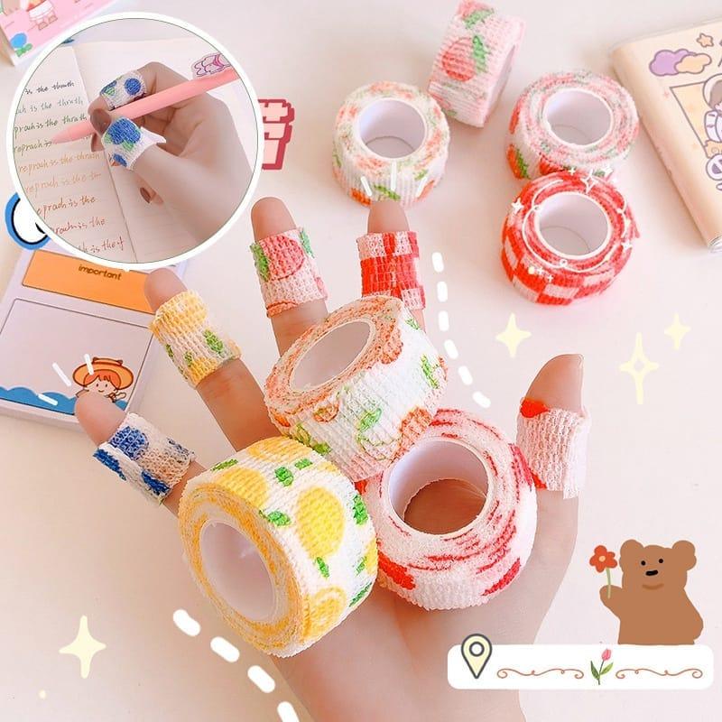 Mumbai market Scrapbooking & Designed Papers Cute-Printed  Colorful Finger Bandage- Multipurpose