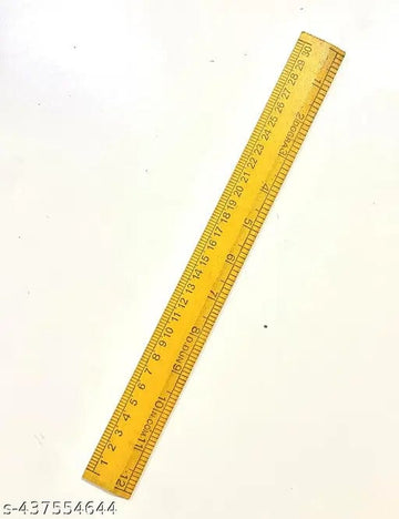 Wooden Scale 30cm  for Precision Measurement [pack of 2]