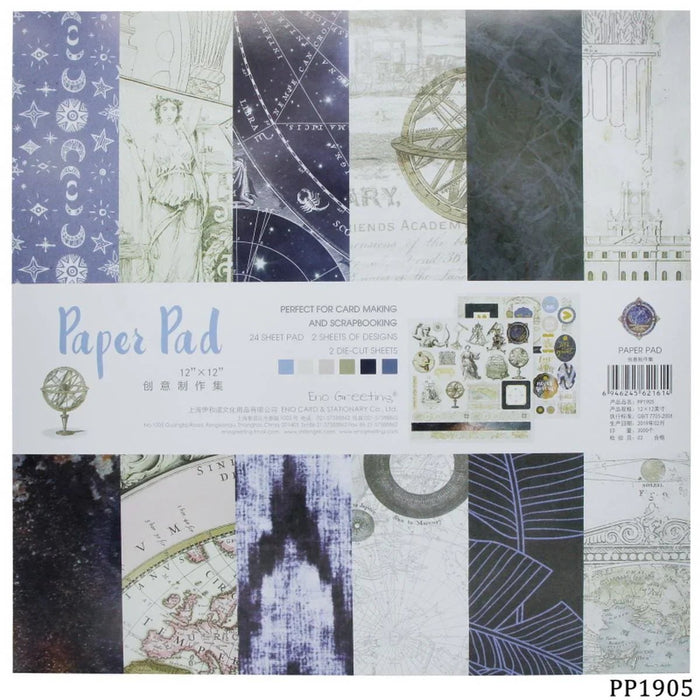 Paper Pad 24 Sheet Pad Eno Greeting 12x12
