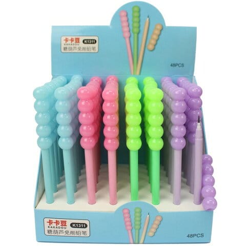 Paradise Soft Toys Pens (Buy 1 get 1 free) Pastel balls Fancy Pencil | Perfect Return Gifts