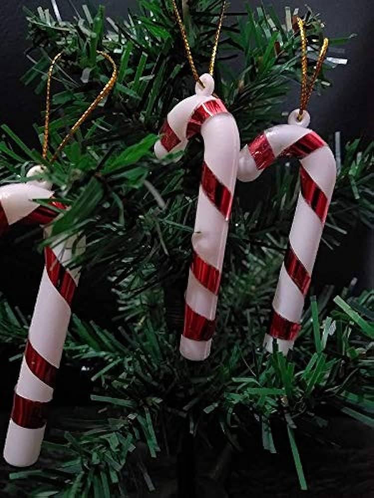 parshwa Decoration 7cm JollyJellies Christmas: Festive Tree Delights I Pack of 6 I