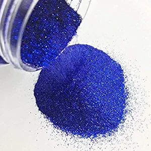 parshwa Traders Resin Art & Supplies Blue glitter for resin and Hobby craft (50 gram big packet)