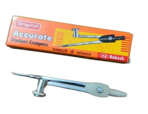 Accurate Plus Compass - Metal and Plastic Body with Tightening Tool - 1 Unit