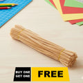 Buy 1 Get 1 Free Pastel Beige Pipe Cleaner 200 pcs