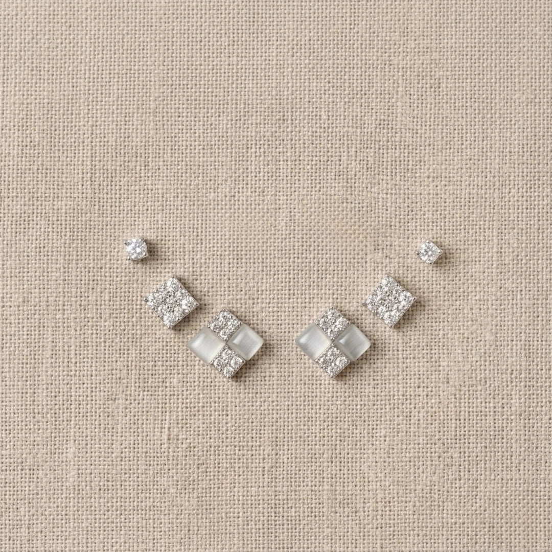 Korean Inspired Earrings | Anti-Tarnish & Long Lasting | Minimal Luxe Everyday Jewellery