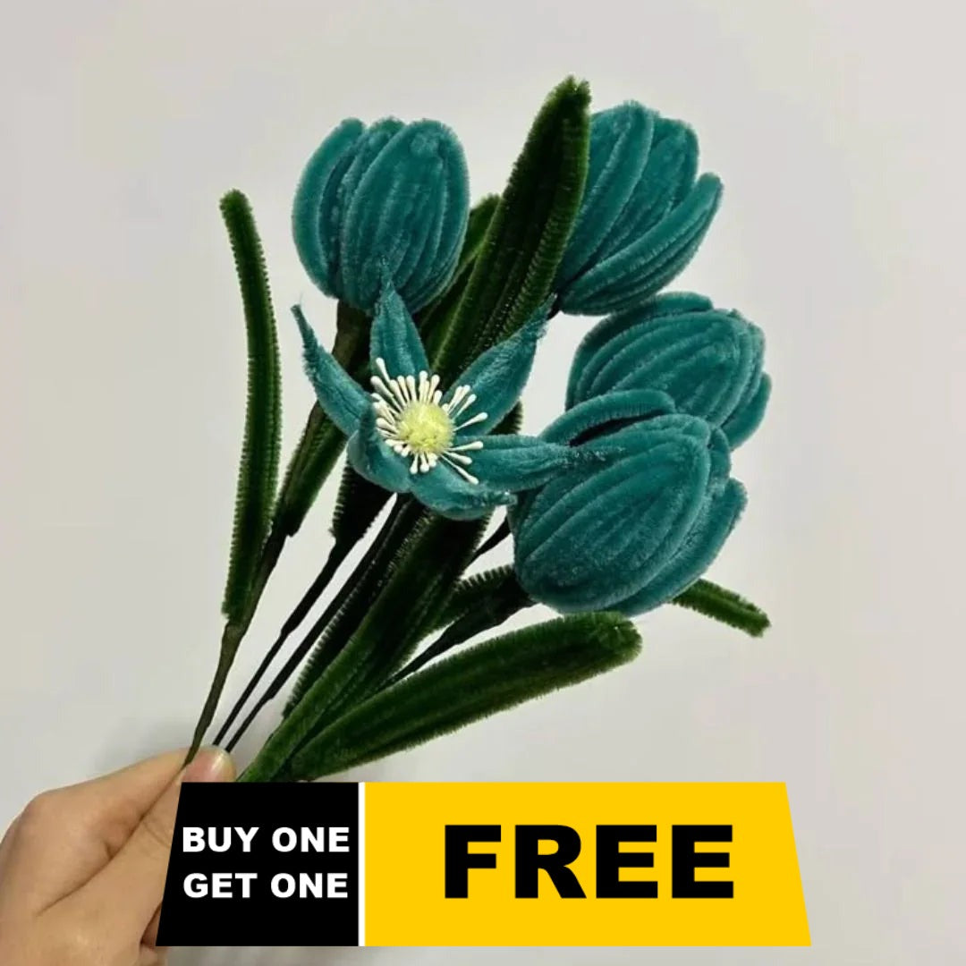 Buy 1 Get 1 Free Peacock Blue Pipe Cleaner 200 pcs