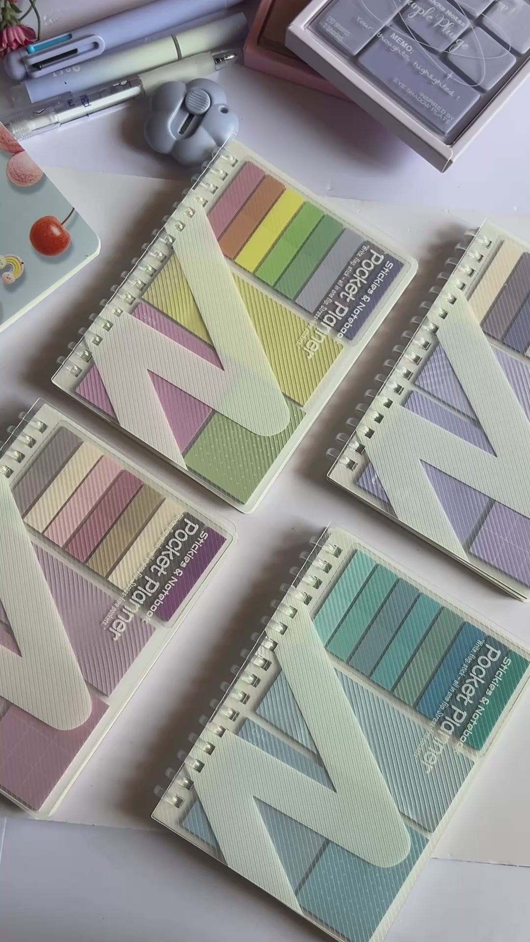 Cute Dreamy 2 in 1 A6 planner l Pack of 1 contains 11 designsx20
