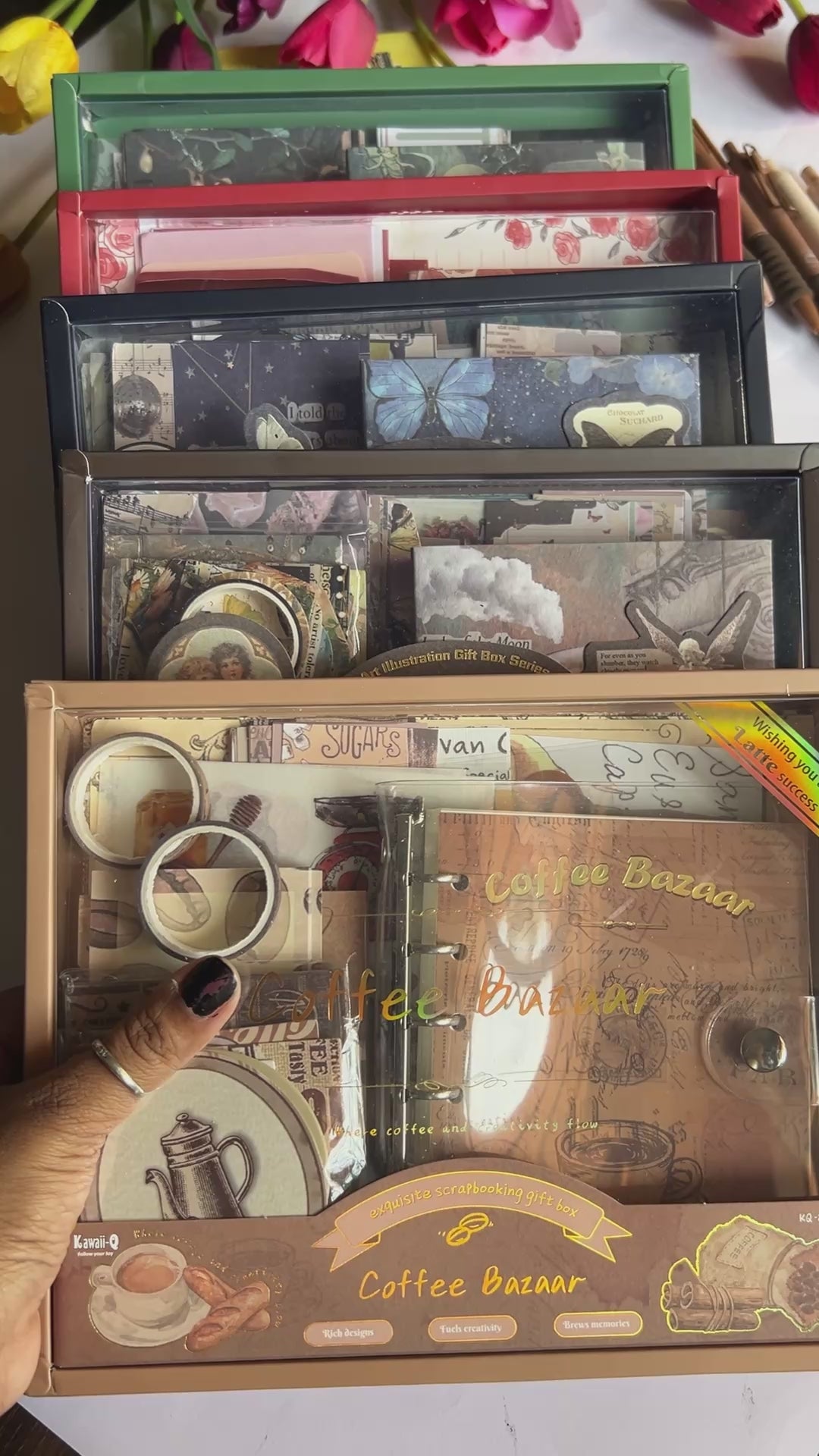 Retro Journaling Scrapbooking Kit - Limited Edition & Free Shipping
