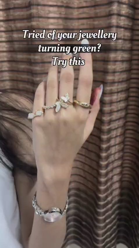 Korean Inspired SilverTone Adjustable Ring | Anti-Tarnish & Long Lasting l  Minimal Luxe Everyday Jewellery