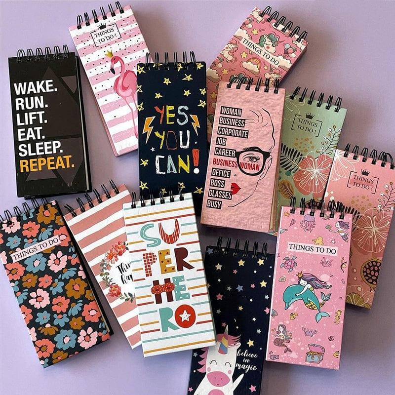 Puneet Gifts Daily planner Floral Daily planner & goal setting book Spiral edition