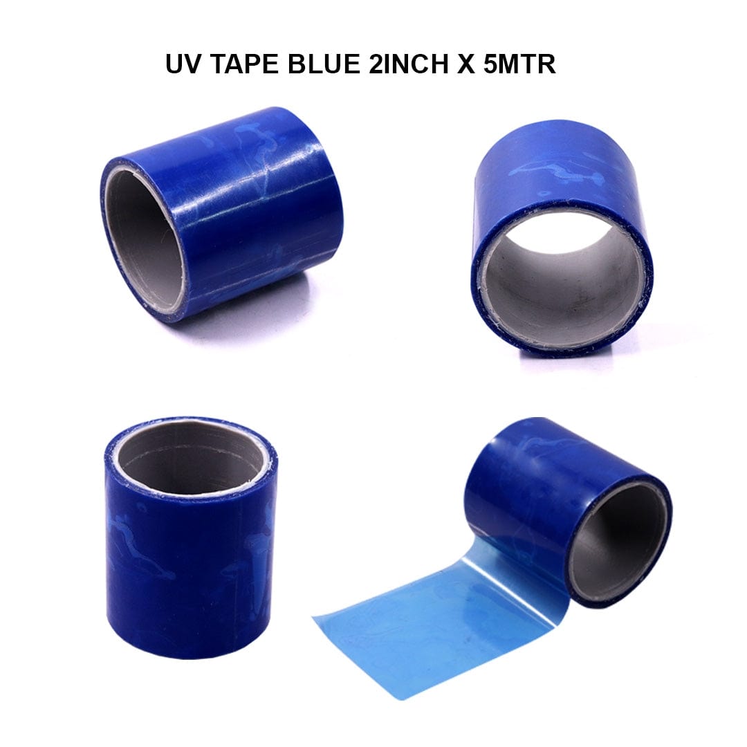 Ravrai Craft - Mumbai Branch Adhesive tape Blue UV Tape | 2 inch * 5 mtr