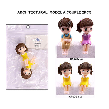 Architectural Model A Couple 2Pcs