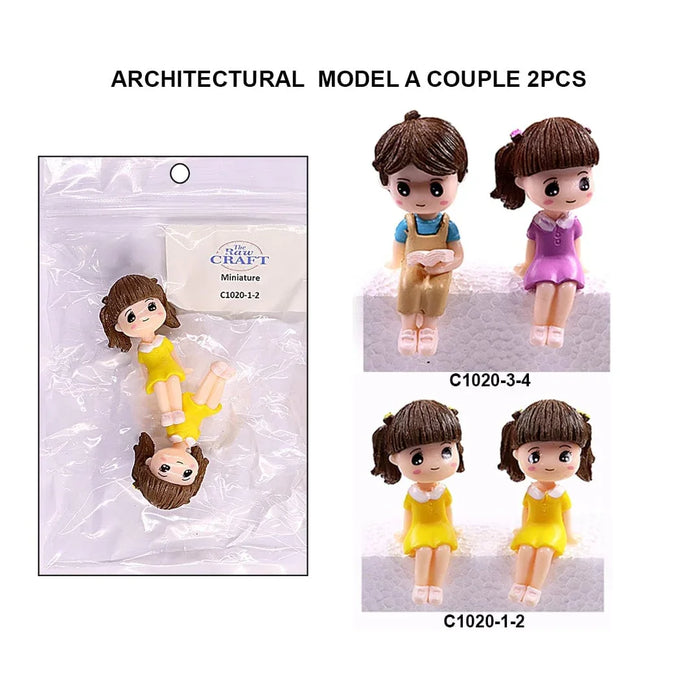 Architectural Model A Couple 2Pcs