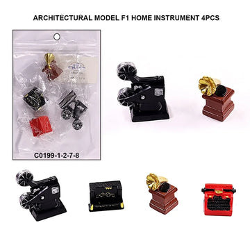 Ravrai Craft - Mumbai Branch ARCHITECTURAL MODEL Architectural model f1 home instrument 4PCS