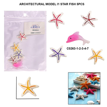 Ravrai Craft - Mumbai Branch ARCHITECTURAL MODEL Architectural model i1 star fish 5PCS