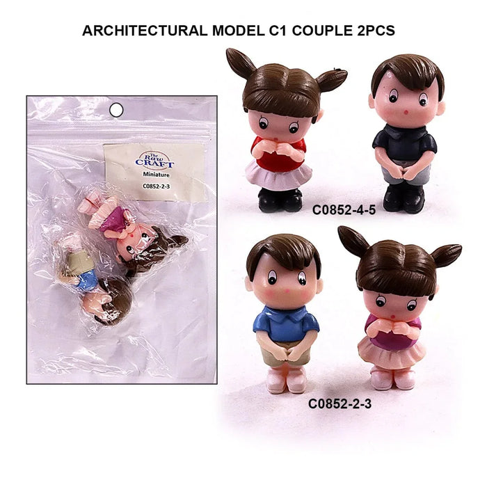 Architectural model c1 couple 2 pcs