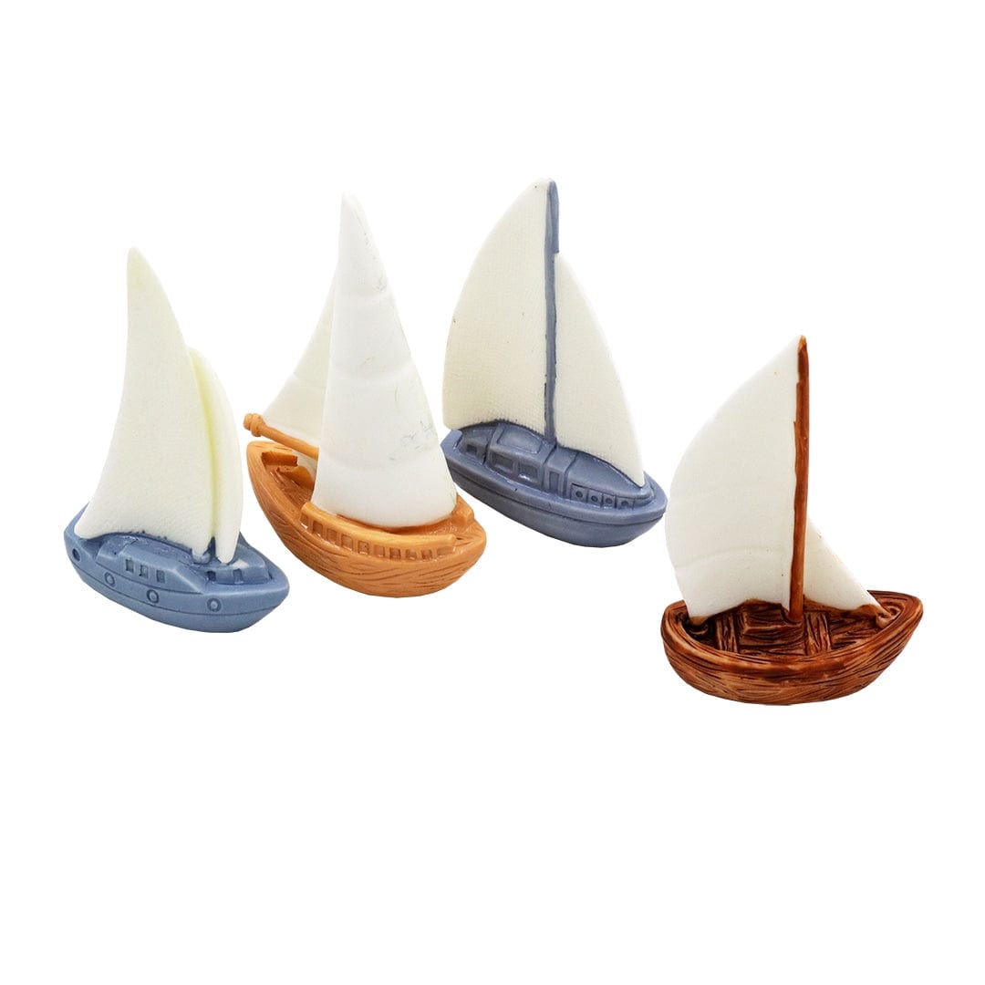 Ravrai Craft - Mumbai Branch Architecture miniature products ARCHITECTURAL MODEL I BOAT 4PCS 18582 C0347