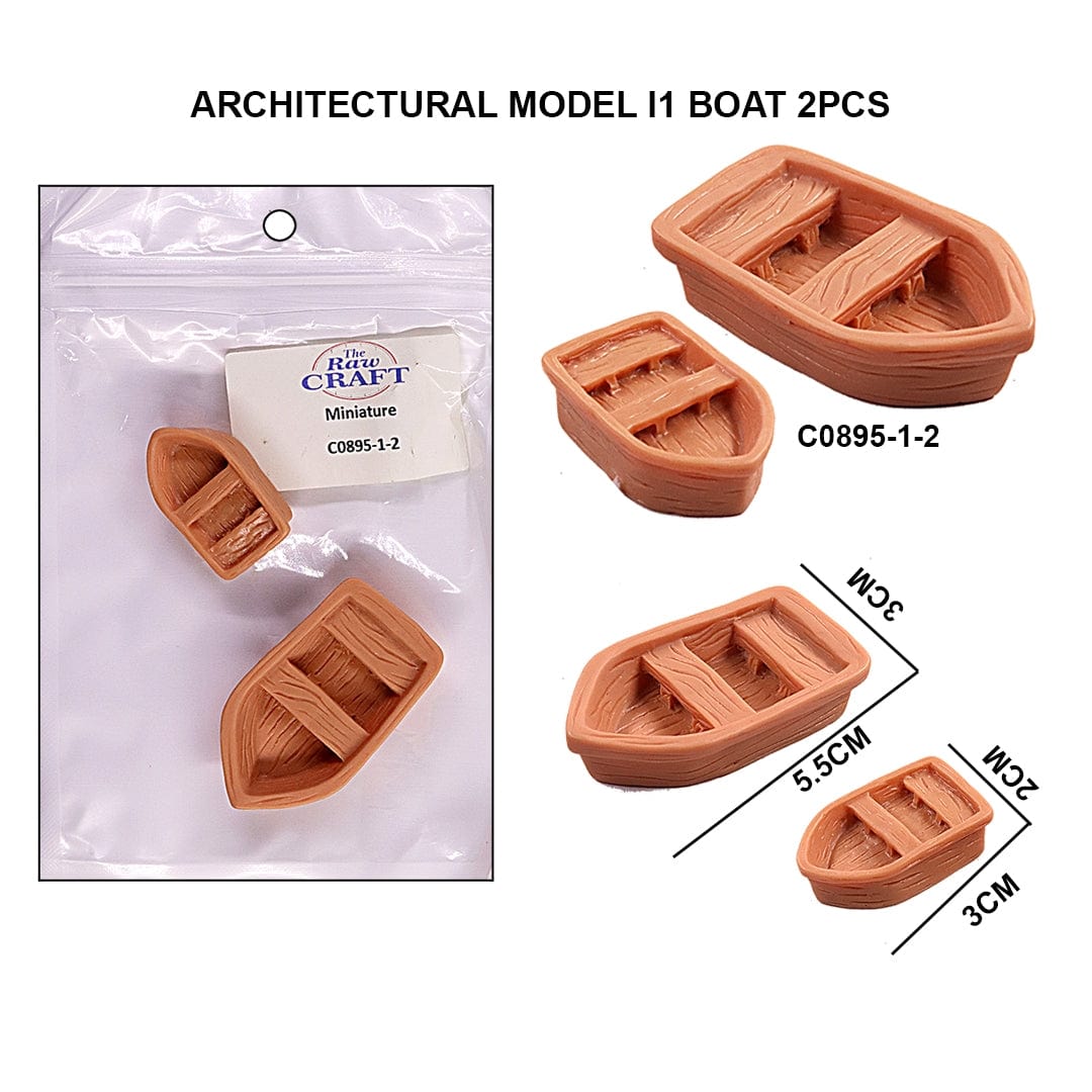 Ravrai Craft - Mumbai Branch Architecture miniature products Architectural model I1 boat 2 pcs