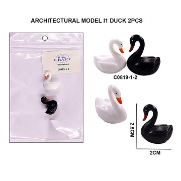 Architectural model I1 duck 2 pcs