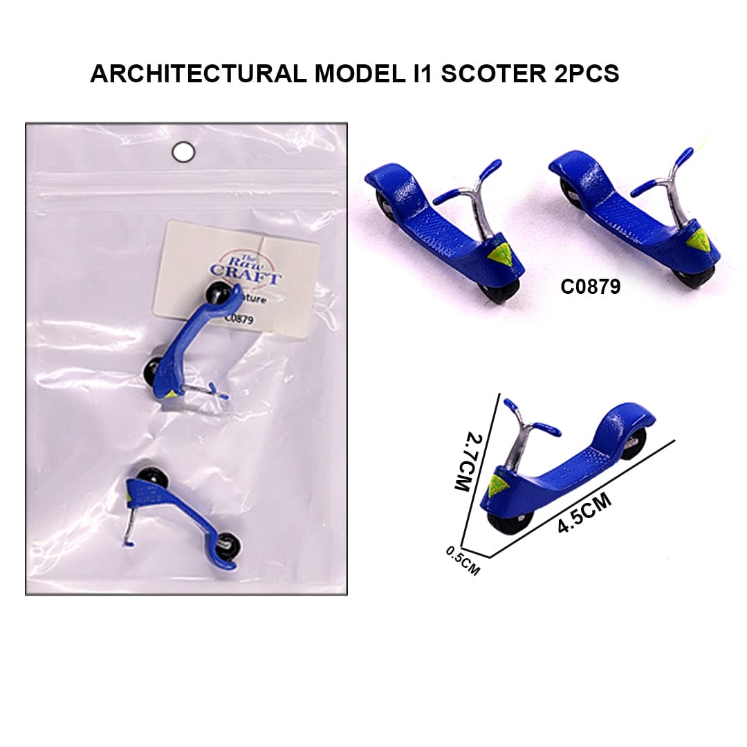 Ravrai Craft - Mumbai Branch Architecture miniature products Architectural model I1 scoter 2 pcs