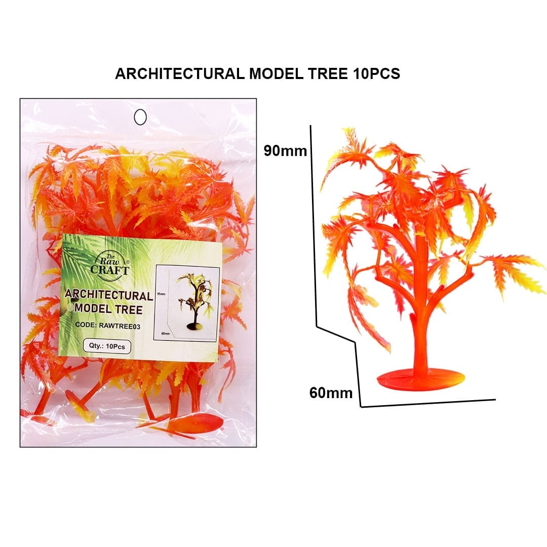 Ravrai Craft - Mumbai Branch Architecture miniature products Architectural Model Tree 10Pcs