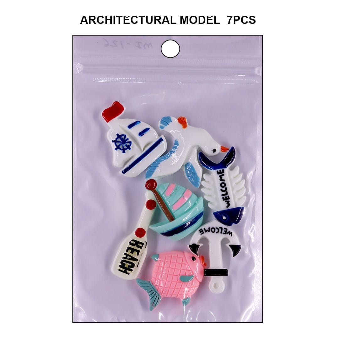 Ravrai Craft - Mumbai Branch Architecture miniature products Miniature Beach Toys 7Pcs