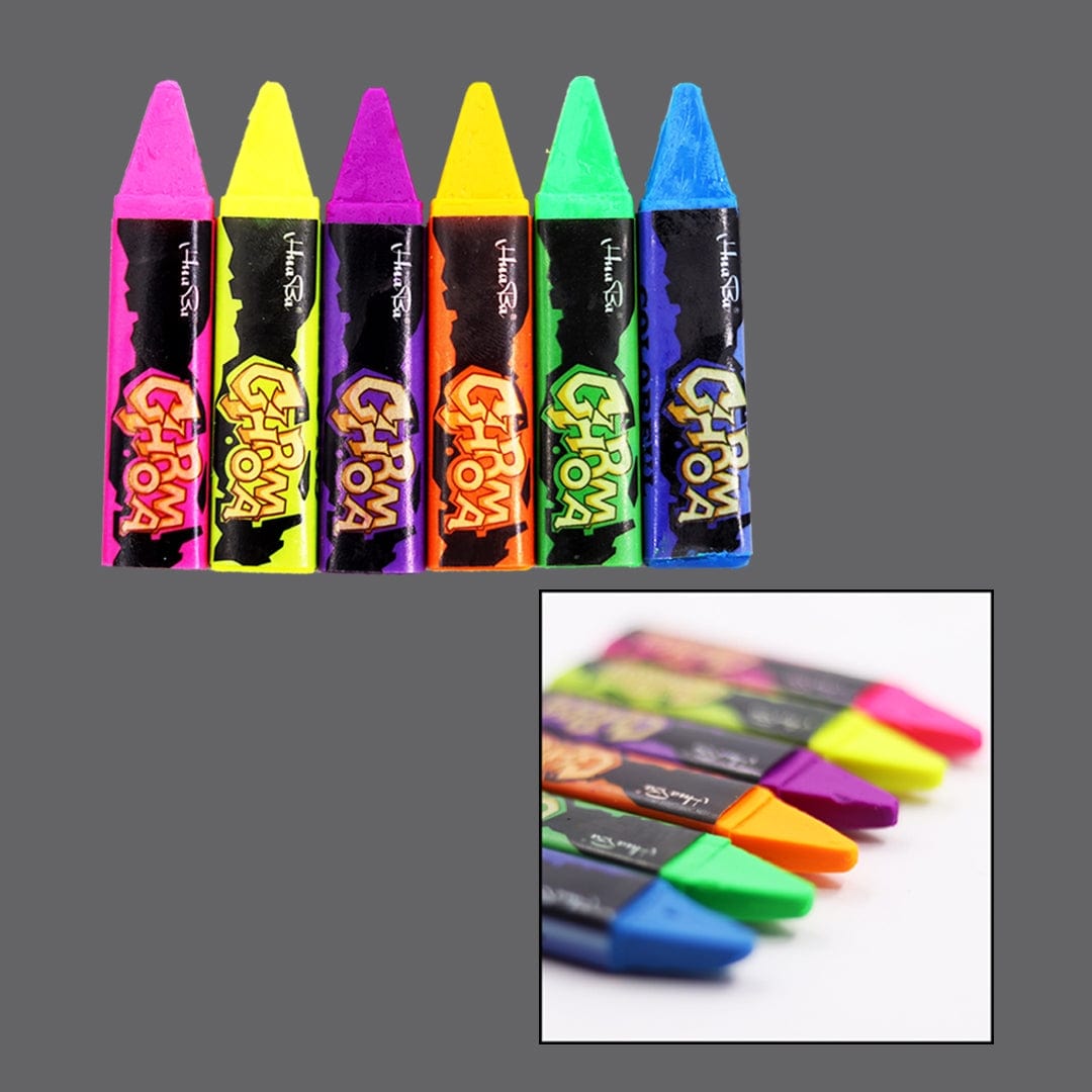 Ravrai Craft - Mumbai Branch art and craft face paint 6pcs