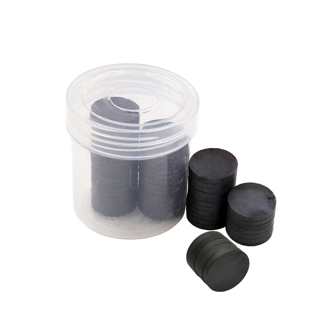 Ravrai Craft - Mumbai Branch art and craft magnet button black round 22X3MM 50PCS