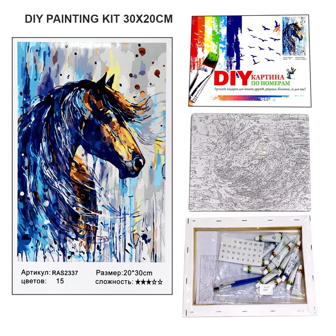 Ravrai Craft - Mumbai Branch Art & Craft Paint DIY Painting Kit 30X20Cm